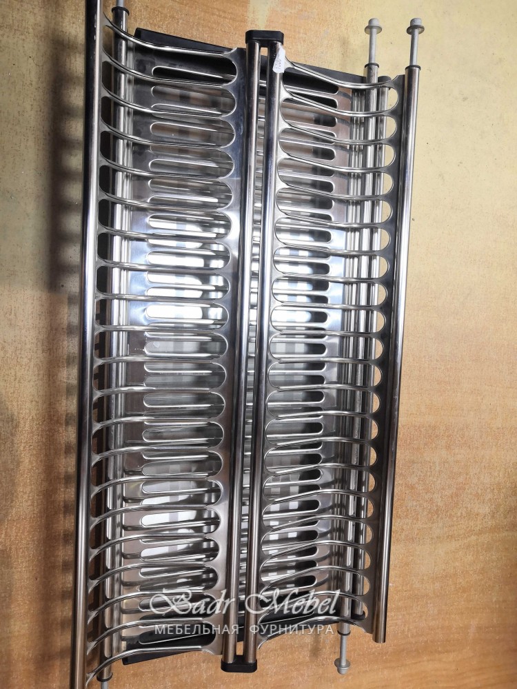 Сушилка 600 мм. 2-х ур. нержавейка с поддонами