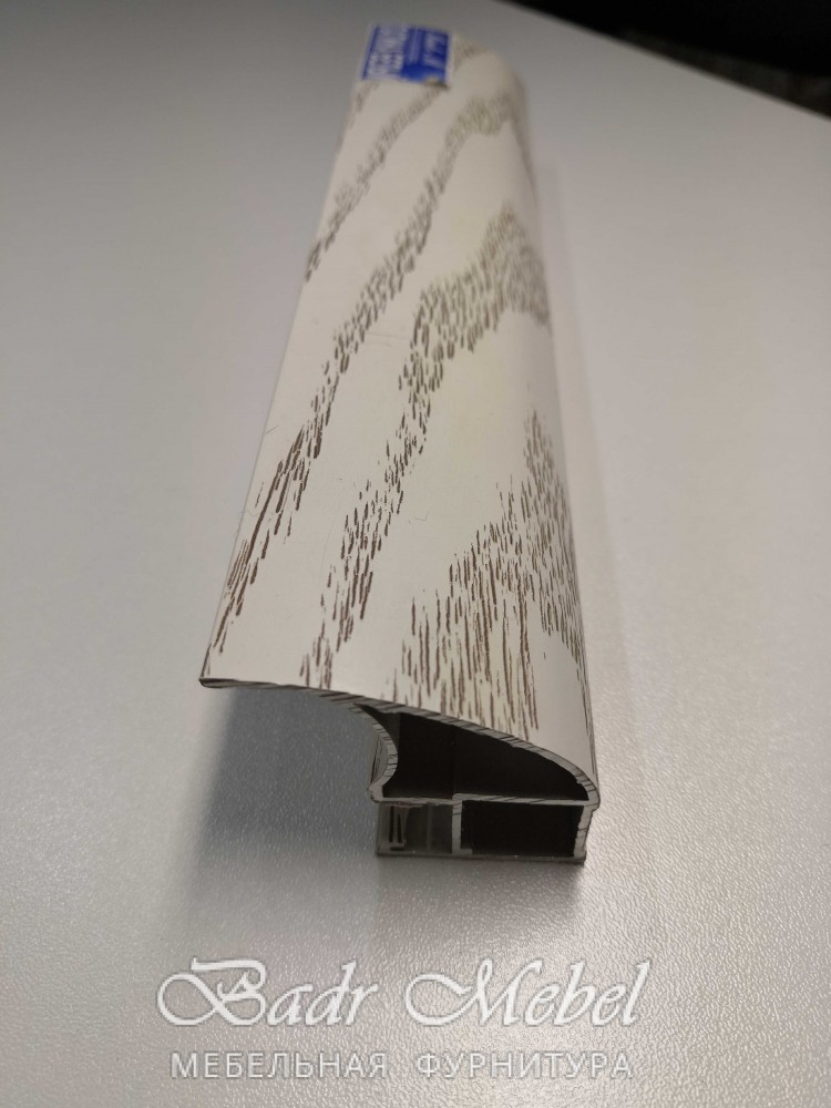 Ручка широкая белая патина