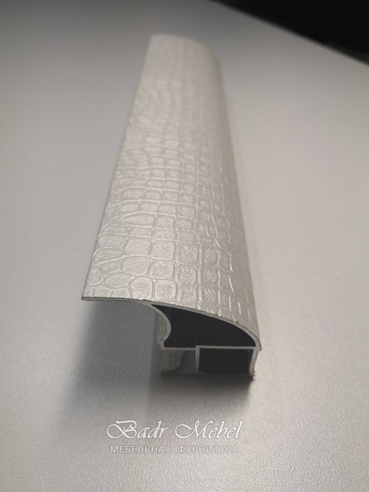 Ручка широкая жемчуг крокодил