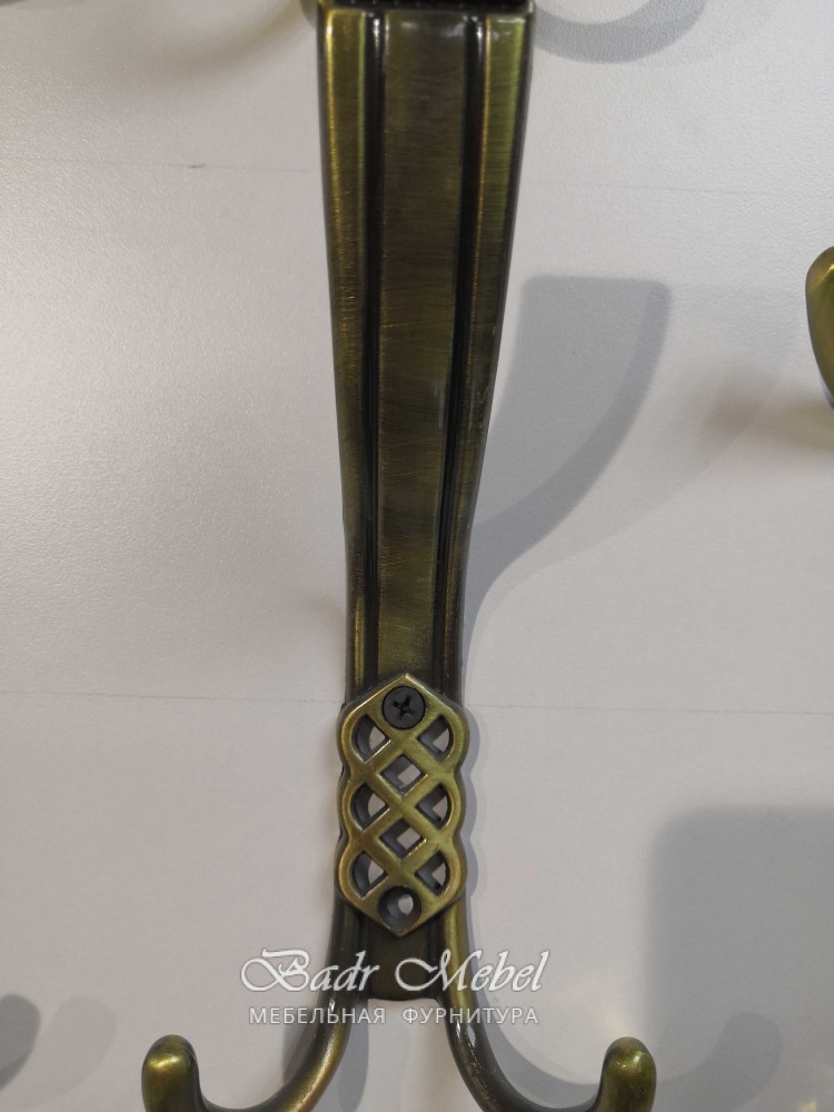 Вешалка антиквар. бронза бол.