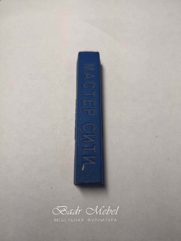 Воск мебельный синий
