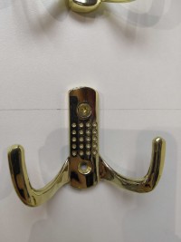 Вешалки маленькие усиленные золото